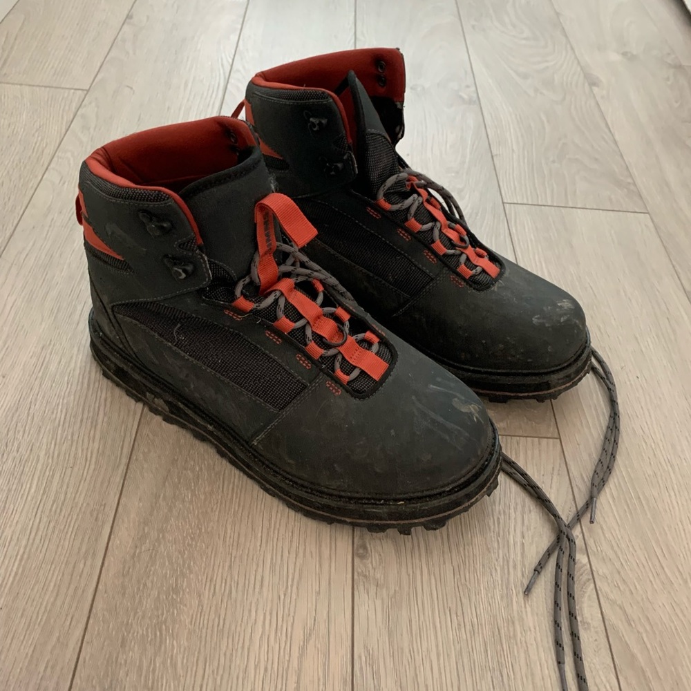 ❌SOLD❌ Simms Rubber/Spike Sole Wading Boots